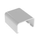 Tapa Final, para uso con canaleta LD10, material ABS, Color Blanco ECF10WHX-l