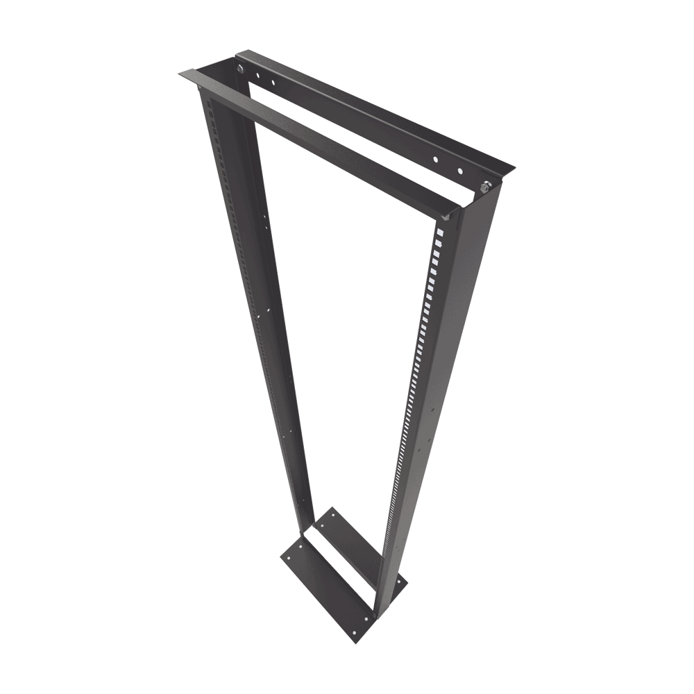 EIRL5545-AD-6-l Rack de 2 Postes, Estándar 19", 45 Unidades, Fabricado en Acero, Base "L" para Anclar a Piso. EIRL-5545 7