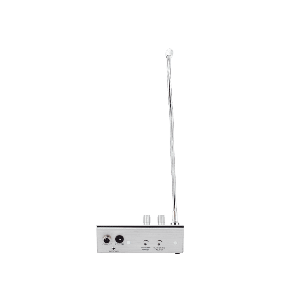 EP001T-AD-2-l Sistema de Intercomunicación | Ideal para Ventanillas | Audio de voz de dos vías | 12V/1A 2W | Micrófono Interior + Micrófono Exterior EP001T 3