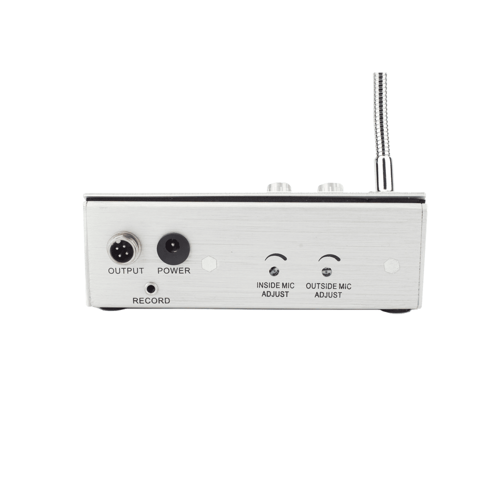 EP001T-AD-3-l Sistema de Intercomunicación | Ideal para Ventanillas | Audio de voz de dos vías | 12V/1A 2W | Micrófono Interior + Micrófono Exterior EP001T 4