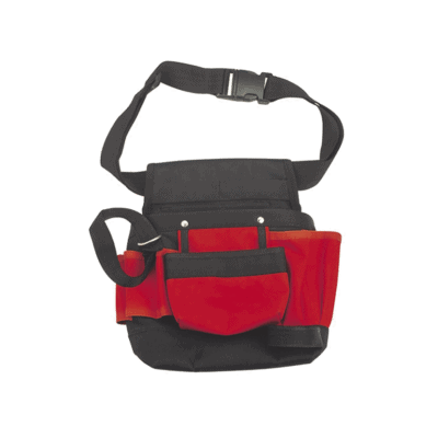 Bolsa de Herramienta para Cintura, 21x11.5x3.4 cm con Múltiples Compartimientos.