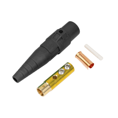 Conector camlock 400 AMPERES HEMBRA COLOR NEGRO