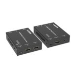 Kit Extensor HDMI con KVM | 70m | 4K2K@60Hz | 4:4:4 | HDMI2.0b y HDCP 2.2 | Salida de Audio 3.5mm | Admite PoC | Admite USB 1.1 EPCEDB70K-AD-1-l