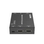 Kit Extensor HDMI con KVM | 70m | 4K2K@60Hz | 4:4:4 | HDMI2.0b y HDCP 2.2 | Salida de Audio 3.5mm | Admite PoC | Admite USB 1.1 EPCEDB70K-AD-4-l