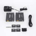 Kit Extensor HDMI con KVM | 70m | 4K2K@60Hz | 4:4:4 | HDMI2.0b y HDCP 2.2 | Salida de Audio 3.5mm | Admite PoC | Admite USB 1.1 EPCEDB70K-AD-9-l