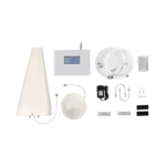 Kit Amplificador de Señal Celular DOBLE banda de frecuencia / Mejora las llamadas convencionales / Soporta los datos de las tecnologías 2G y 3G de TELCEL, AT&T y MOVISTAR / Cubre hasta 600 m². EPDB3G-l