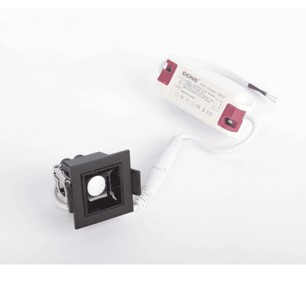 EPIDL2W-AD-3-l Reflector Empotrable / LUZ Fría / 110 V / 2 W / 110 lúmenes / 50000 hrs / IP20 EPIDL2W 4