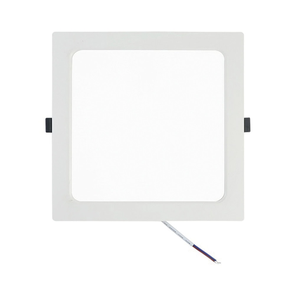 EPIDLS24W-FRENTE-l Spot Cuadrado Empotrable / 30 x 30 cm / Luz Fría / 110 V / 24 W / 2040 lúmenes / 25000 hrs / Ángulo de apertura 120° / IP20 EPIDLS24W 2