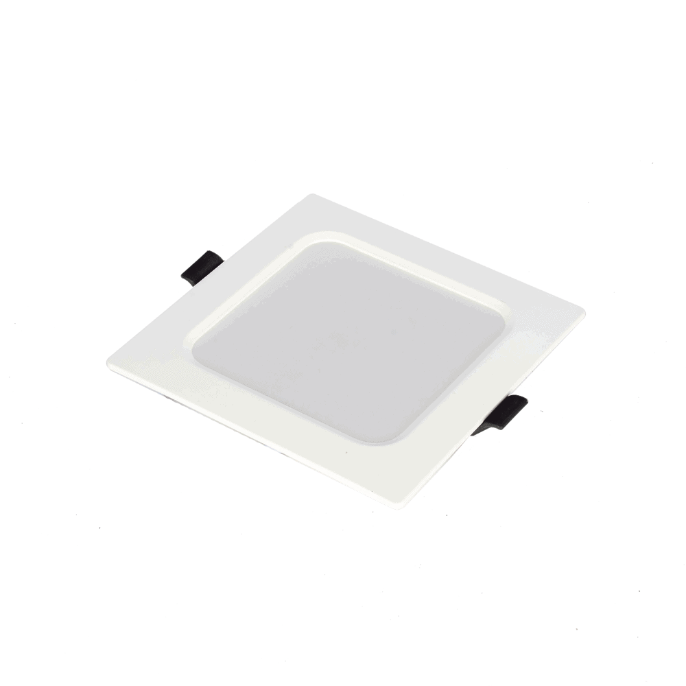 EPIDLS6W-l Spot Cuadrado Empotrable / 12 x 12 cm / Luz Fría / 110 V / 6 W / 420 lúmenes / 25000 hrs / Ángulo de apertura 120° / IP20 EPIDLS6W 1