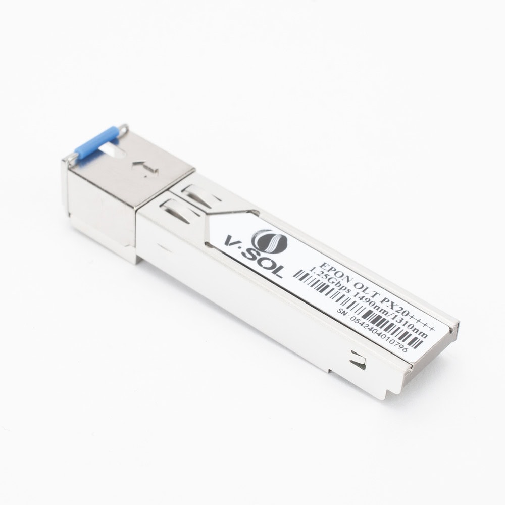 EPONSFPPX204PLUS-AD-4-l Módulo SFP EPON PX20++++, SC / UPC, hasta 20Km / 9 dBm Típicos de Potencia EPON-SFP-PX20-4+ 4