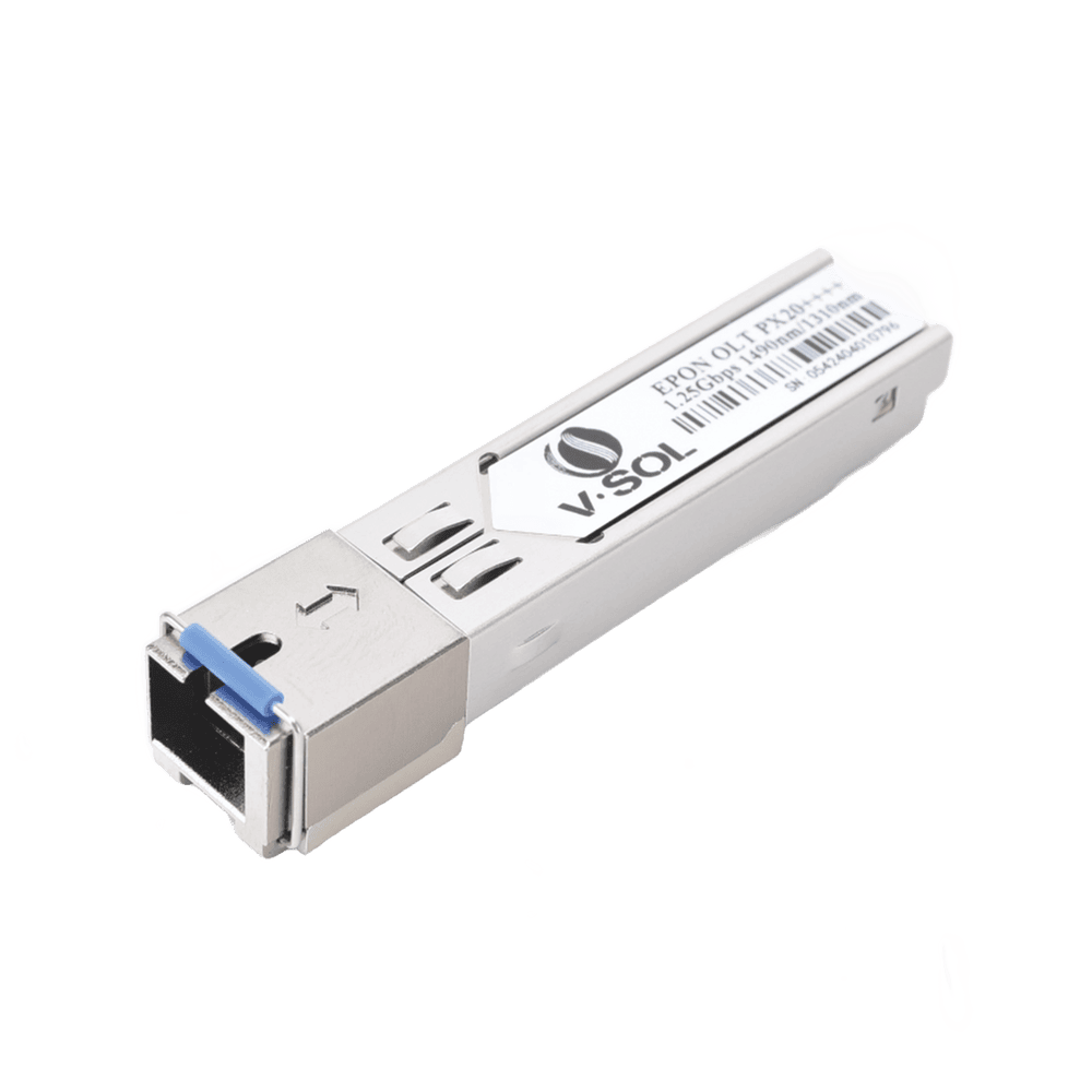 EPONSFPPX204PLUS-l Módulo SFP EPON PX20++++, SC / UPC, hasta 20Km / 9 dBm Típicos de Potencia EPON-SFP-PX20-4+ 1