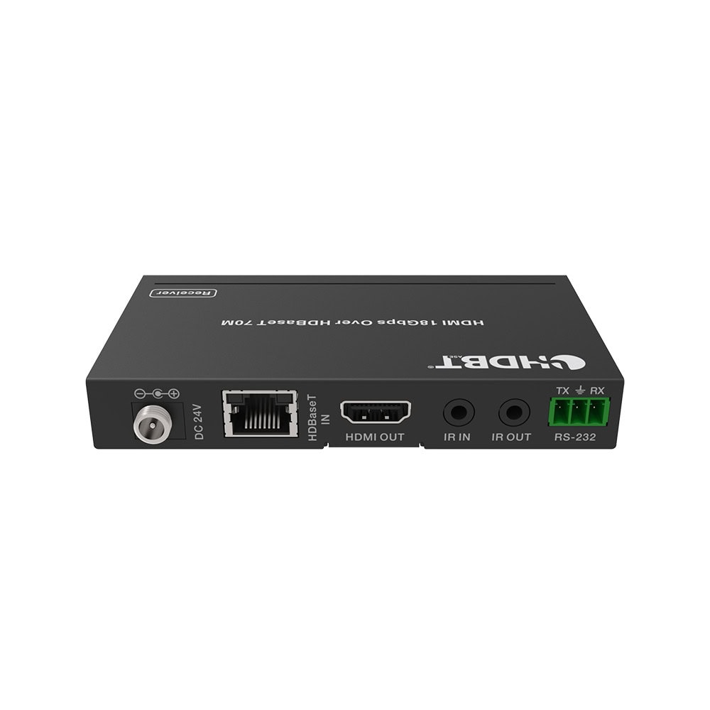 EPPWPB70-AD-3-l Kit Extensor HDBaseT | 4K2K@60Hz 40m | 1080p 70m | Función PoC | IR Bidireccional | RS-232 | EPP-WPB70 4