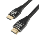 Cable HDMI de 1m | Alta Definición | Longitud | Version 2.0 | Alta velocidad 18Gbps | 4K@60Hz | Conectores Chapados en Oro | Tipo Redondo EPRH4K1M-l