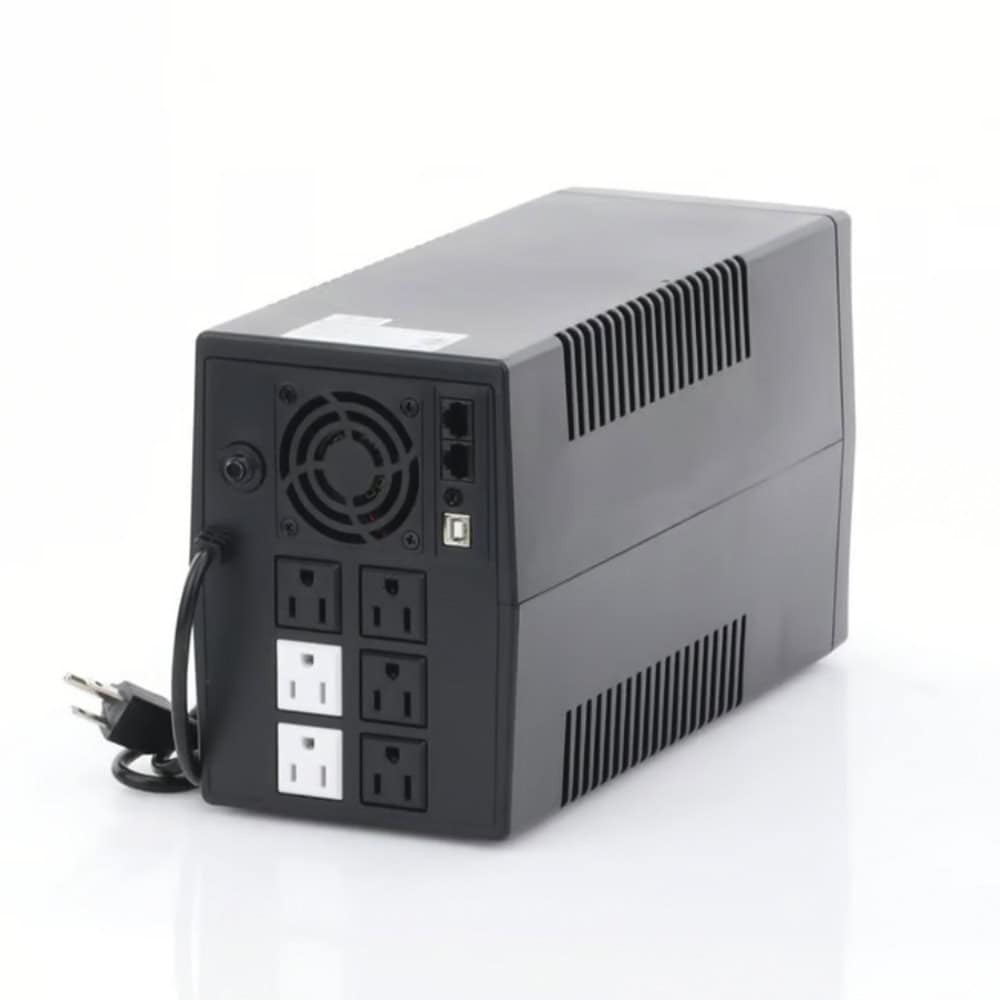 EPU1200LCD-AD-6-l UPS de 1200VA/720W / Topología Línea Interactiva / Entrada y Salida 120 Vca / Clavija NEMA 5-15P / 6 Tomas NEMA 5-15R EPU1200LCD 4