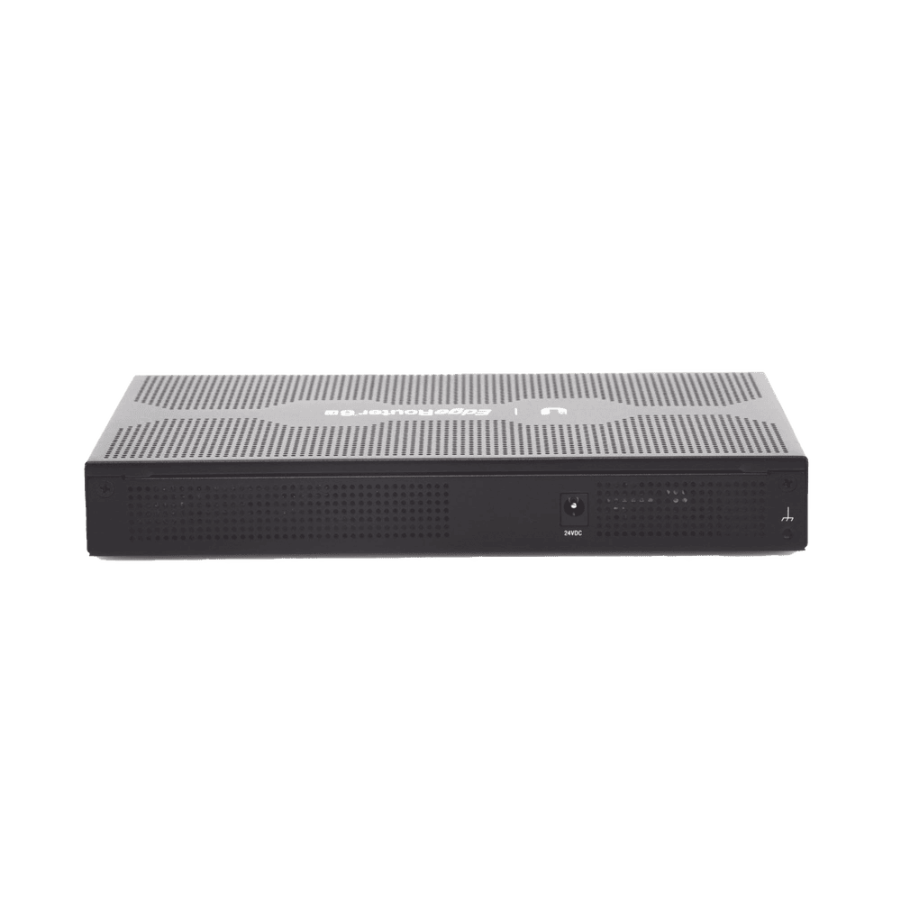 ER6P-LAT-DER-l EdgeRouter 6 PoE pasivo 24 V, con 5 puertos 10/100/1000 Mbps + 1 puerto SFP, con funciones avanzadas de ruteo ER-6P 4