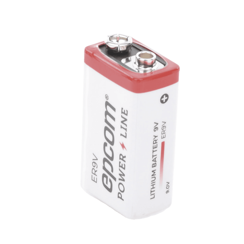 ER9V-AD-3-l Pila 9V @ 1200 mAh / Alta Capacidad ( No recargable ) ER-9V 4