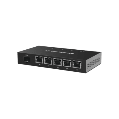 EdgeRouter X SFP de 5 puertos Gigabit + 1 puerto SFP con funciones avanzadas de ruteo