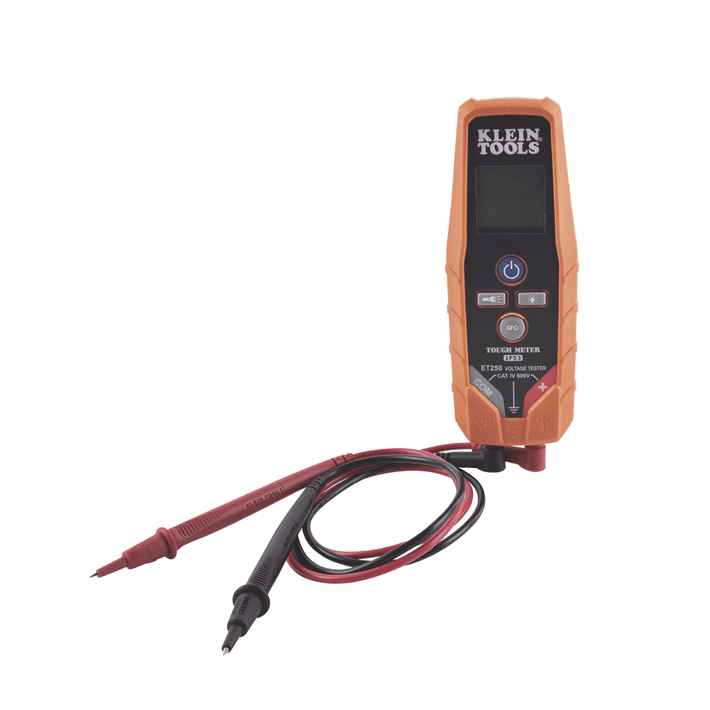 ET250-FRENTE-l Probador de Continuidad/Voltaje CA/CC CAT IV 600 V ET250 2