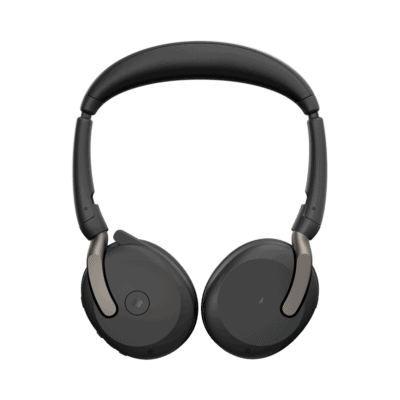 Jabra Evolve2 65 Flex, Auricular stereo versión MS, dongle USB-A con cancelación de ruido (26699-999-999)
