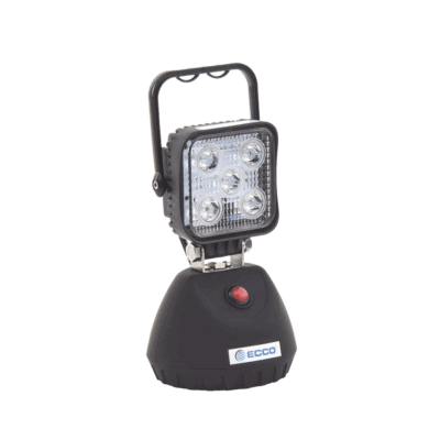 Lámpara de trabajo de mano, con batería recargable y montaje magnético, IP67