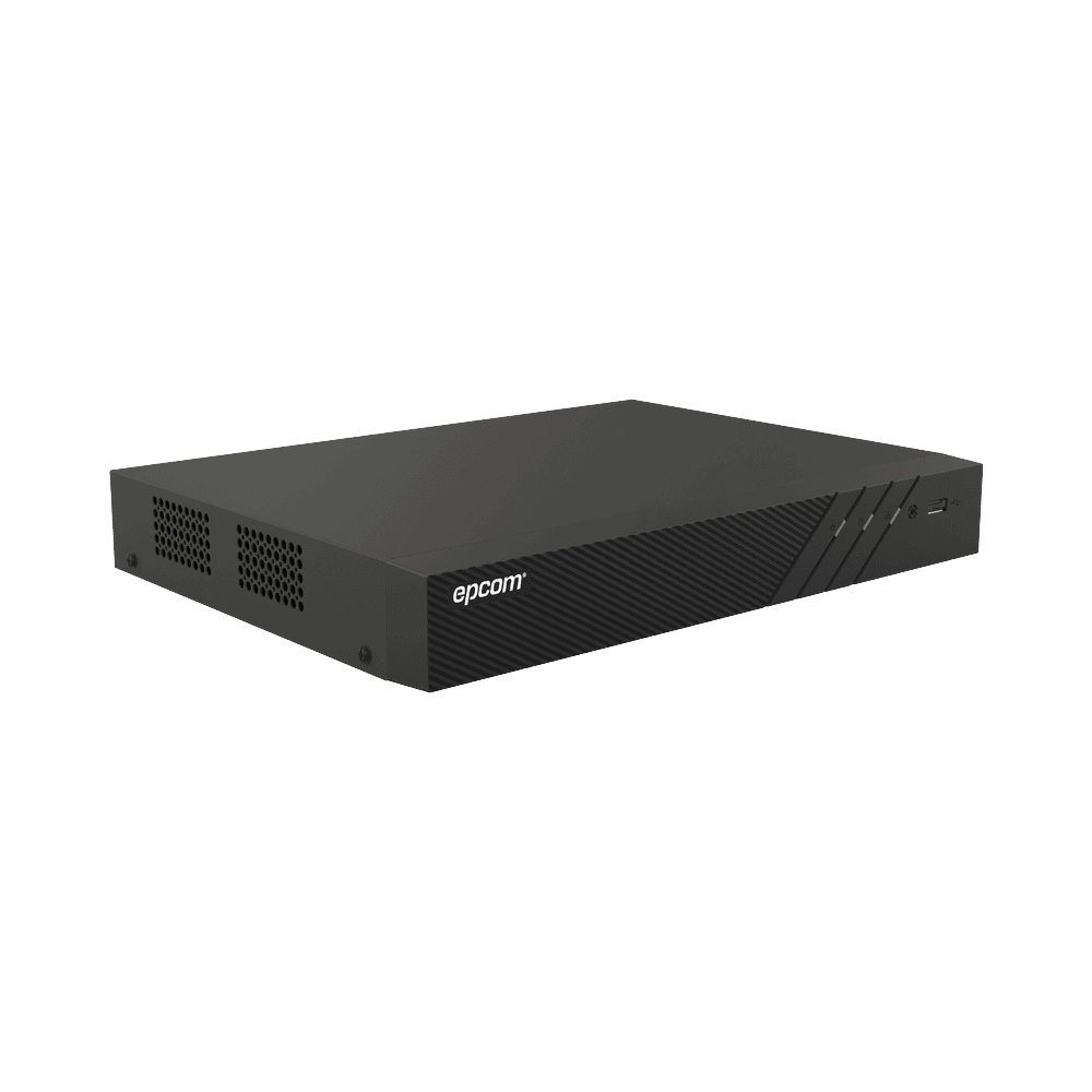 EX8004TURBO-FRENTE-l DVR 4 Canales TURBOHD + 2 Canales IP / 8 Megapixel (4K) / Audio Bidireccional por Coaxitron / ACUSENSE / Reconocimiento Facial / 1 Bahía de Disco Duro / Salida de Video en Full HD / H.265+ EX-8004TURBO 2