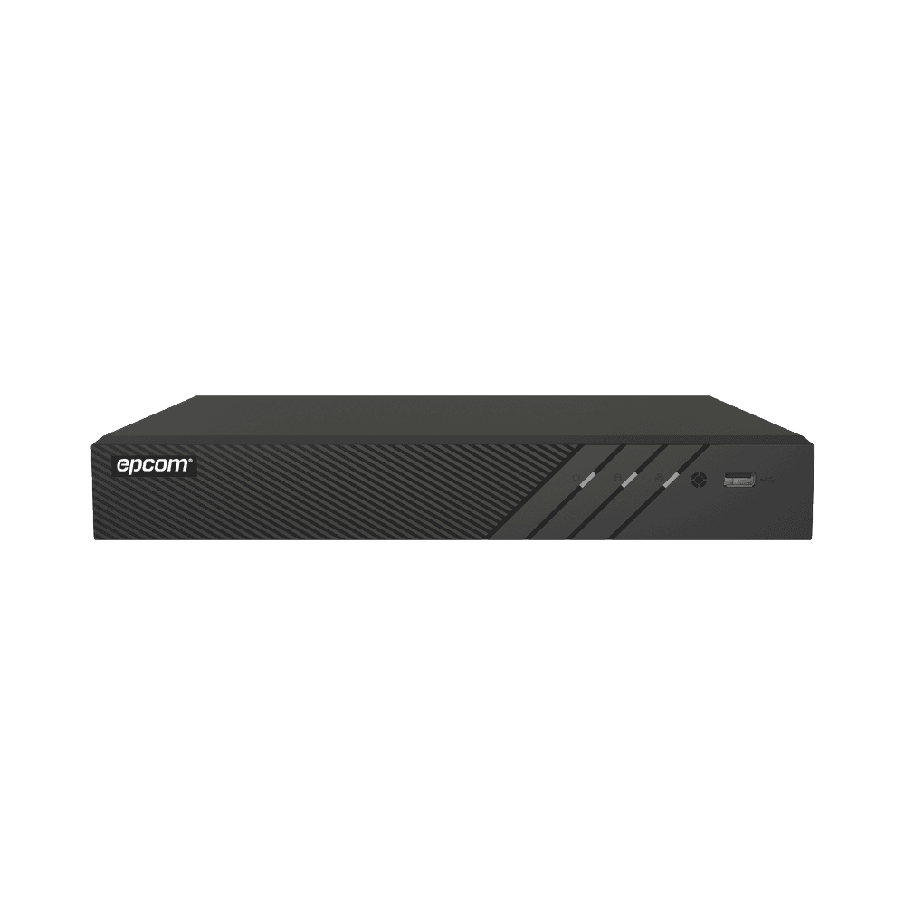 EX8004TURBO-LAT-IZQ-l DVR 4 Canales TURBOHD + 2 Canales IP / 8 Megapixel (4K) / Audio Bidireccional por Coaxitron / ACUSENSE / Reconocimiento Facial / 1 Bahía de Disco Duro / Salida de Video en Full HD / H.265+ EX-8004TURBO 3