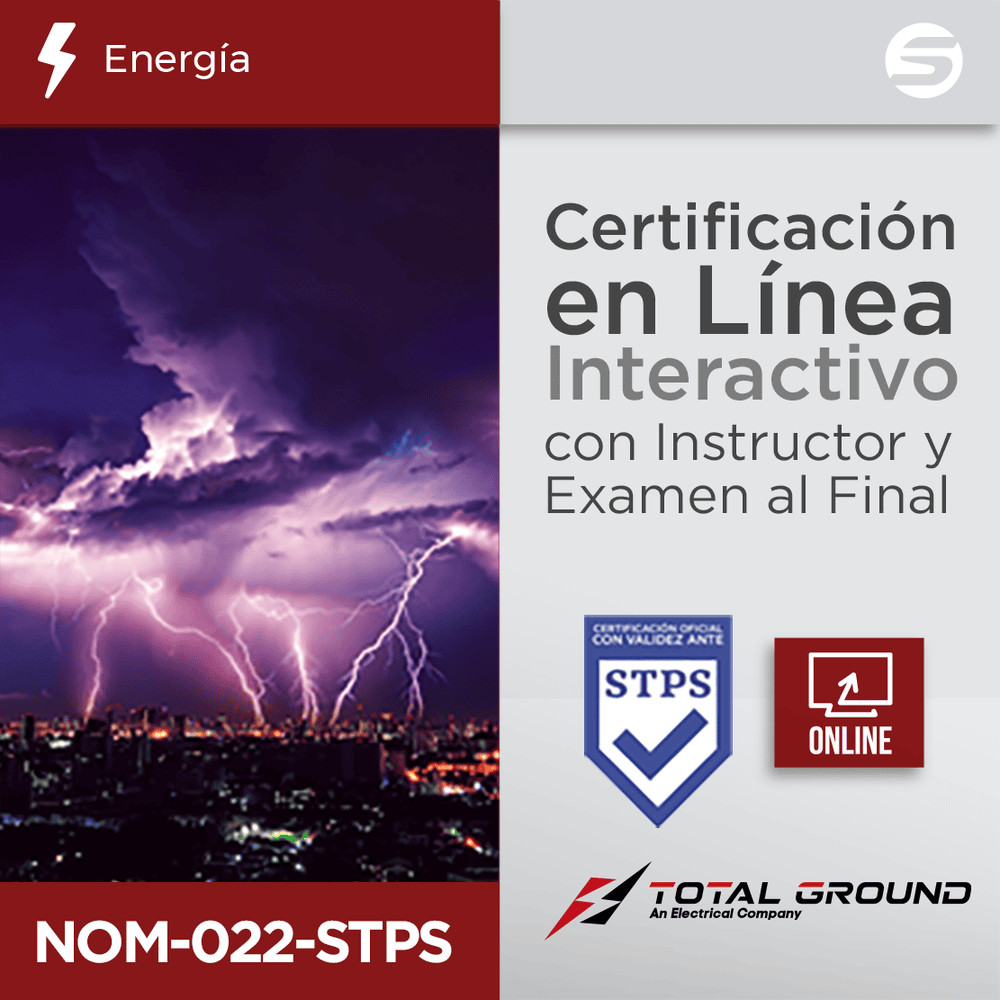 EXPERTTGNOM022-l Certificación Virtual NOM-022-STPS Total Ground (Válida Ante Secretaría del Trabajo) EXPERT-TG-NOM022 1
