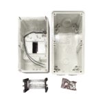 Gabinete Plástico para Exterior IP66 para Riel Din F56CB4N-AD-1-l