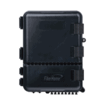 Caja de Distribución de Fibra Óptica para 24 Empalmes, con 8 acopladores SC/APC simplex, Exterior IP55, Color Negro FDP440A-l