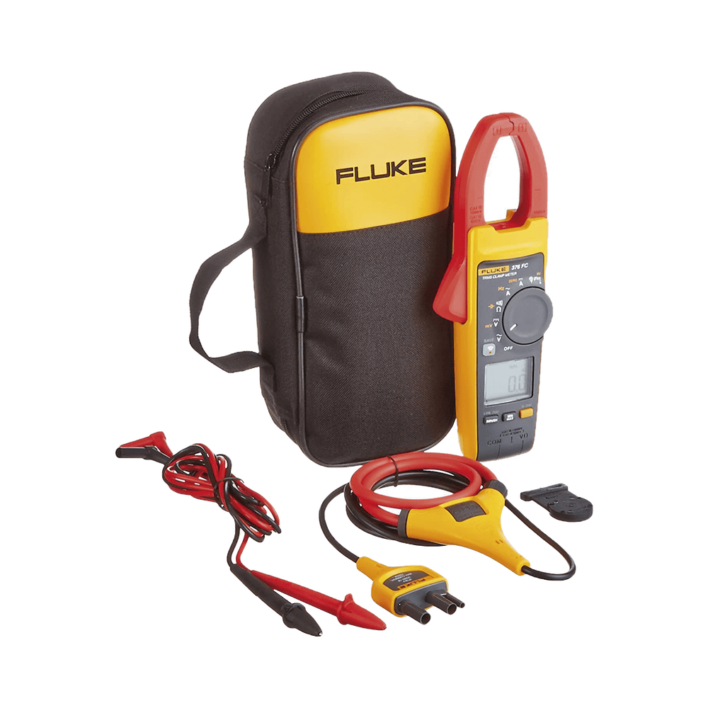 FLUKE376FC-l-1 Amperimetro de Gancho, Para Medida de Corriente en CA de 999 A y Tensión en CA y CC de 600V FLUKE-376FC 1