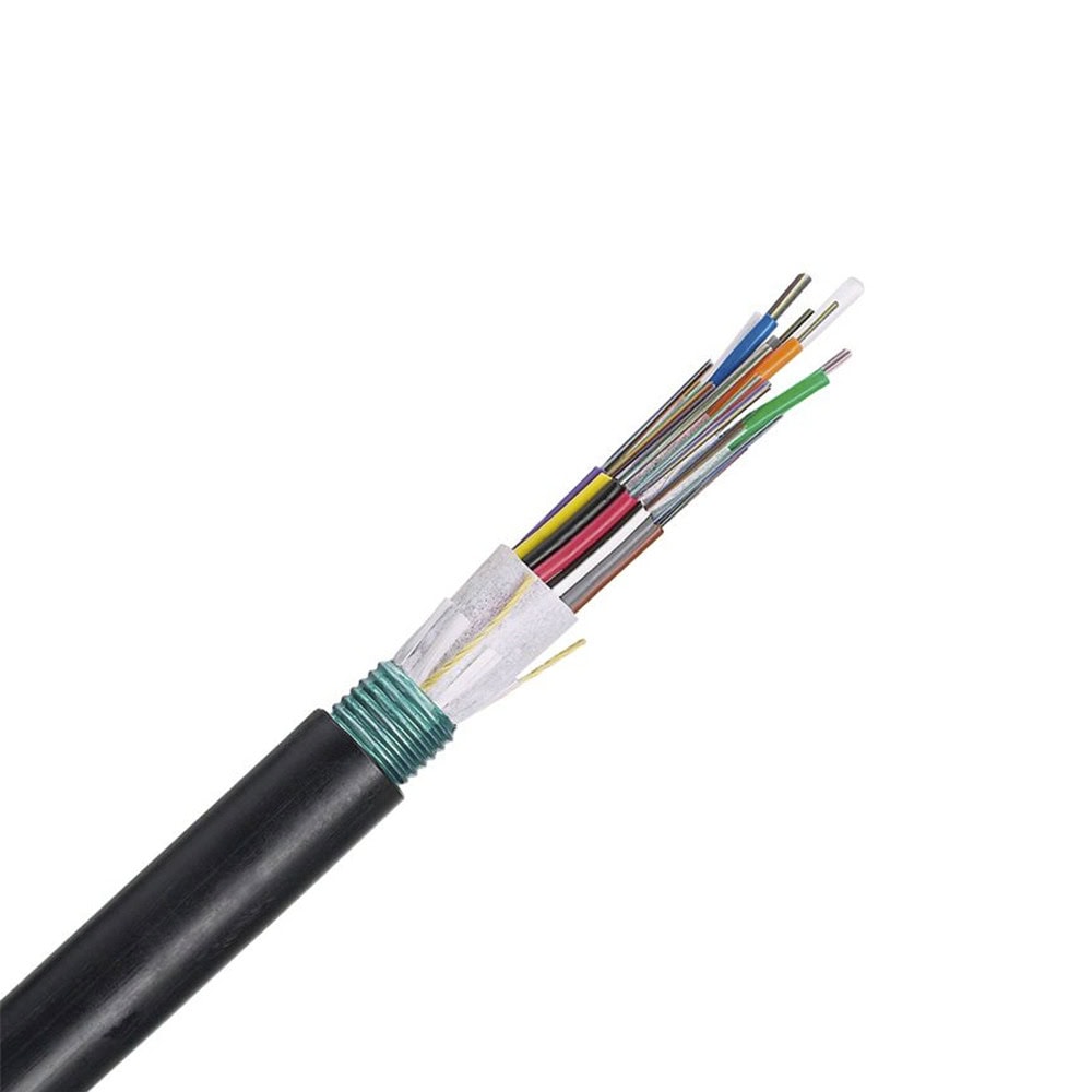 FOWNZ12-l Cable de Fibra Óptica 12 Hilos, OSP (Planta Externa), Armada, MDPE (Polietileno de Media Densidad), Multimodo OM4 50/125 Optimizada, Precio Por Metro FOWNZ12 1