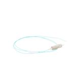 Pigtail de Fibra Óptica LC Simplex, Multimodo OM3 XGLO 50/125, OFNR, Color Aqua, 1 Metro (3.28 Pies) FP1BLC5L01AQ-AD-3-l