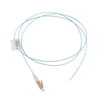 Pigtail de Fibra Óptica LC Simplex, Multimodo OM4 XGLO 50/125, OFNR, Color Aqua, 1 Metro (3.28 Pies) FP1BLC5V01AQ-l