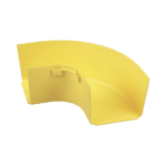 Ángulo Recto a 90º Horizontal, Para Canaletas FiberRunner™ 4X4, Color Amarillo FRRA4X4LYL-l