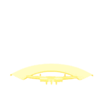Tapa Opcional para Ángulo Recto de 90º Horizontal FRRA12X4LYL, Color Amarillo FRRASC12LYL-AD-5-l