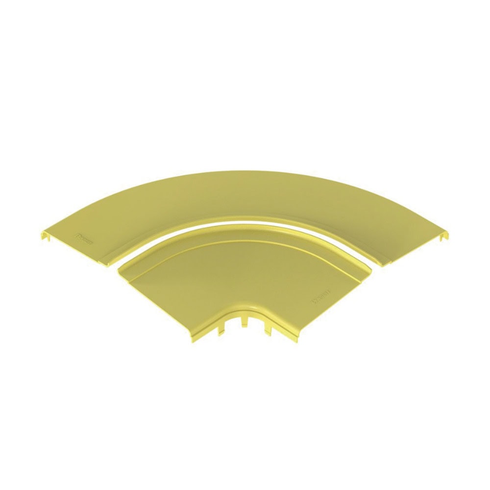 FRRASC12LYL-l Tapa Opcional para Ángulo Recto de 90º Horizontal FRRA12X4LYL, Color Amarillo FRRASC12LYL 1
