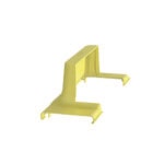 Tapa de Bajada Vertical FRSPJ4X4LYL, Para Canaleta FiberRunner® 12X4, Color Amarillo FRSPJC412LYL-AD-2-l