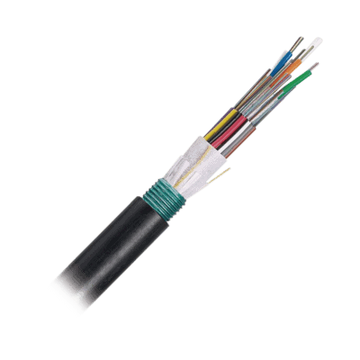 Cable de Fibra Óptica de 12 hilos, OSP (Planta Externa), Armada, 250um, Monomodo OS2, Precio Por Metro