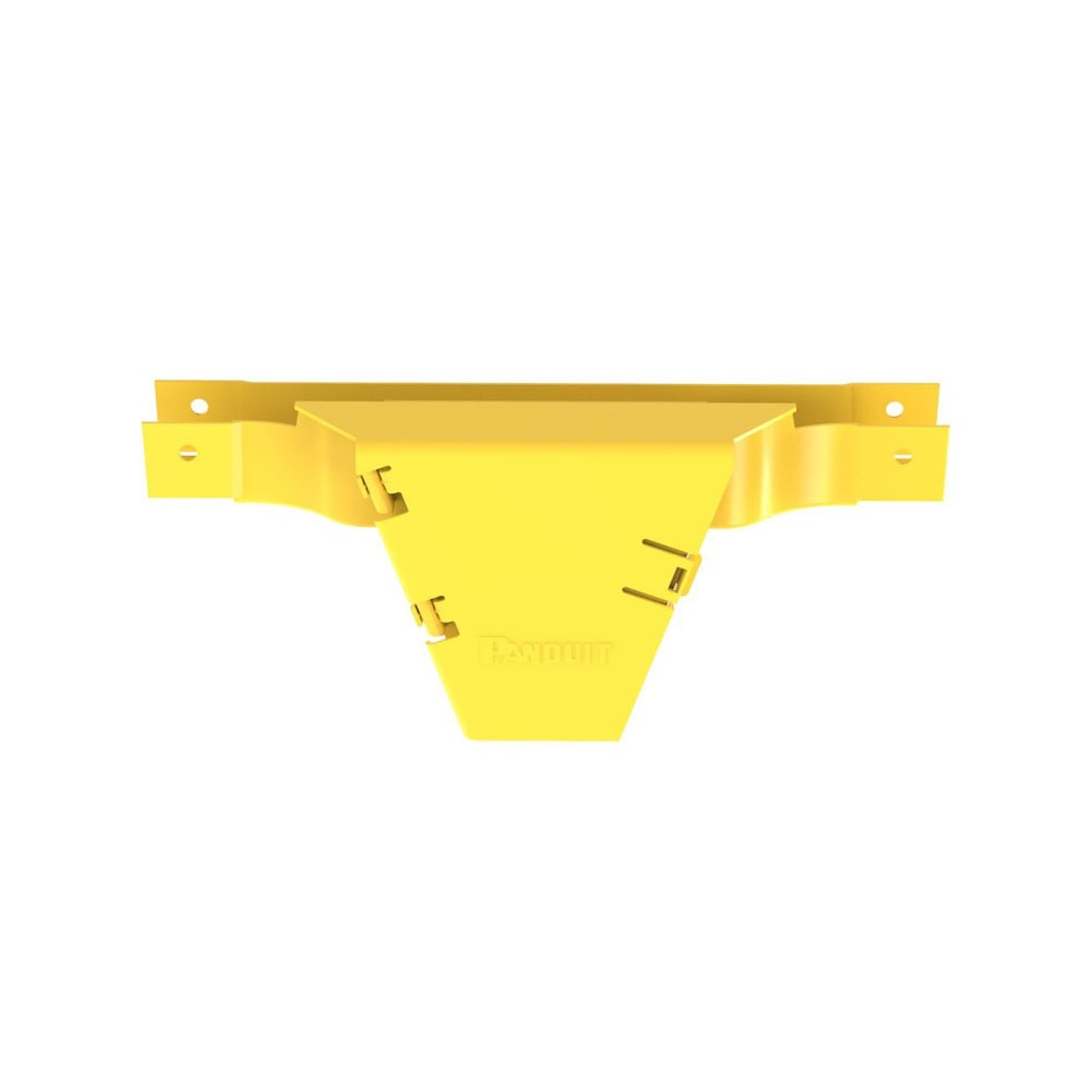 FVTHD2X2LYL-FRENTE-l Accesorio en T con Conexión Horizontal y Bajada Vertical a 90º, Para Canaletas FiberRunner™ 2x2, Color Amarillo FVTHD2X2LYL 2