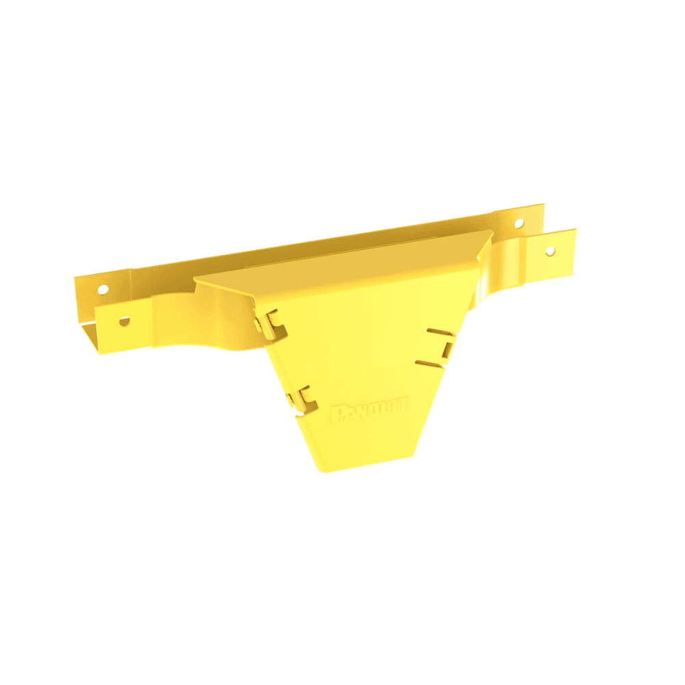 FVTHD2X2LYL-l Accesorio en T con Conexión Horizontal y Bajada Vertical a 90º, Para Canaletas FiberRunner™ 2x2, Color Amarillo FVTHD2X2LYL 1