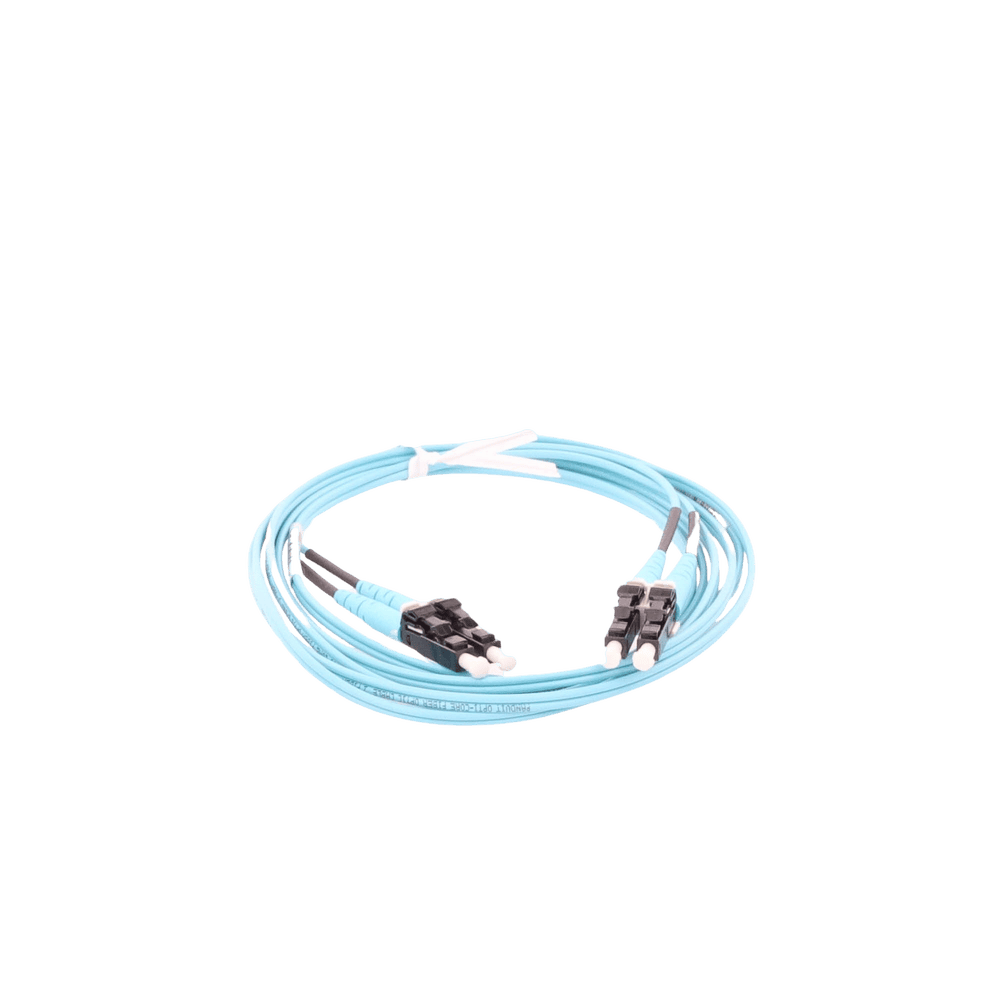 FX2ERLNLNSNM001-AD-2-l Jumper de Fibra Optica Multimodo 50/125 OM3, LC-LC Duplex, OFNR (Riser), Color Aqua, 1 Metro (3.28 Pies) FX2ERLNLNSNM001 3