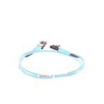 Jumper de Fibra Optica Multimodo 50/125 OM3, LC-LC Duplex, OFNR (Riser), Color Aqua, 1 Metro (3.28 Pies) FX2ERLNLNSNM001-AD-5-l