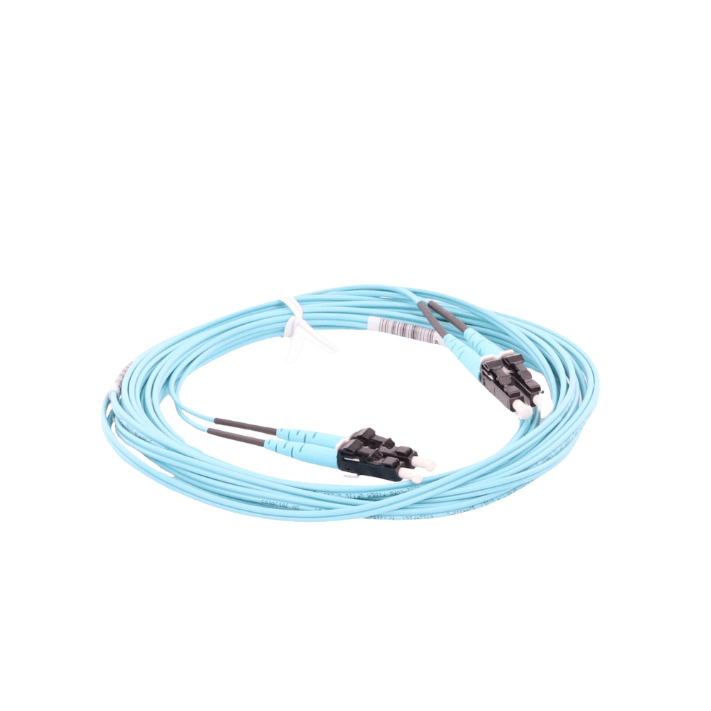 FX2ERLNLNSNM005-AD-5-l Jumper de Fibra Optica Multimodo 50/125 OM3, LC-LC Duplex, OFNR (Riser), Color Aqua, 5 Metros (16.40 Pies) FX2ERLNLNSNM005 6