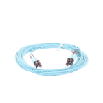 Jumper de Fibra Optica Multimodo 50/125 OM3, LC-LC Duplex, OFNR (Riser), Color Aqua, 5 Metros (16.40 Pies) FX2ERLNLNSNM005-AD-7-l