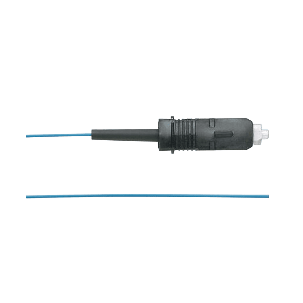 FZ1BN3NNNSNM001-l Pigtail de Fibra Óptica SC Simplex, Multimodo OM4 50/125, 900um, Color Aqua, 1 Metro (3.28 Pies) FZ1BN3NNNSNM001 1