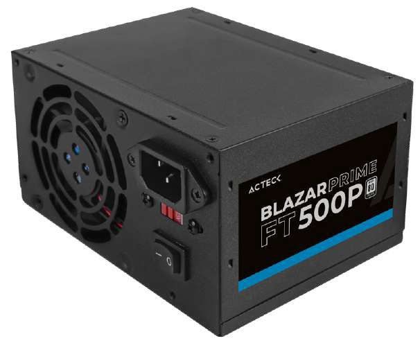 GABACT340_full Fuente de Poder Blazar Prime ACTECK FT500P 500W. Ventilador: 80Mm. 9