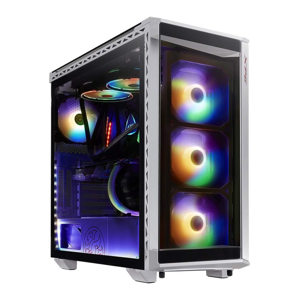 GABDAT020_full Gabinete XPG Battlecruiser RGB White RGB Sync Cristal Templado E-ATX - Color Blanco BATTLECRUISER-WHCWW 1