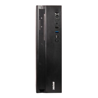 EVOTEC GABINETE SLIM MICRO ATX CON FUENTE 500W CÓRDOBA EV-1027