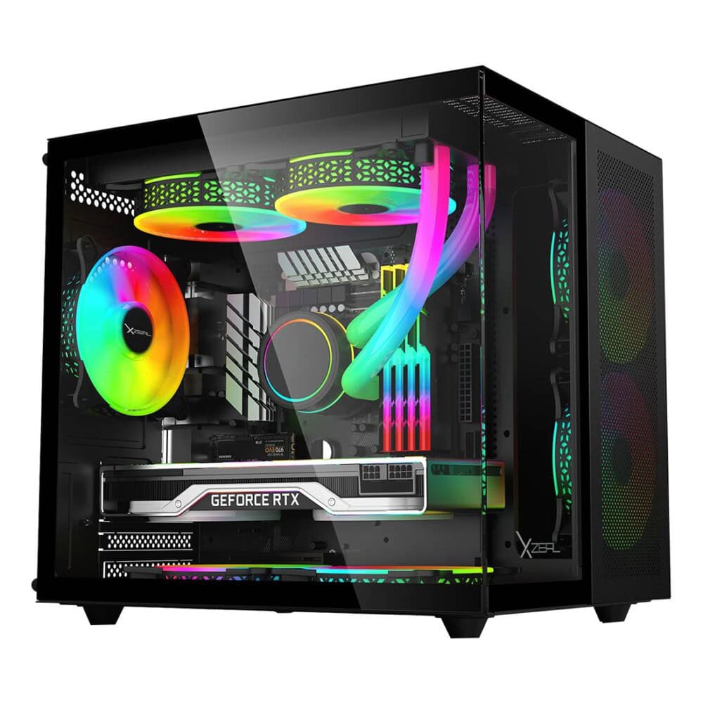 GABSTY250_full Gabinete CUBO GAMER CXi1 Negro. XZGAMC1B 5
