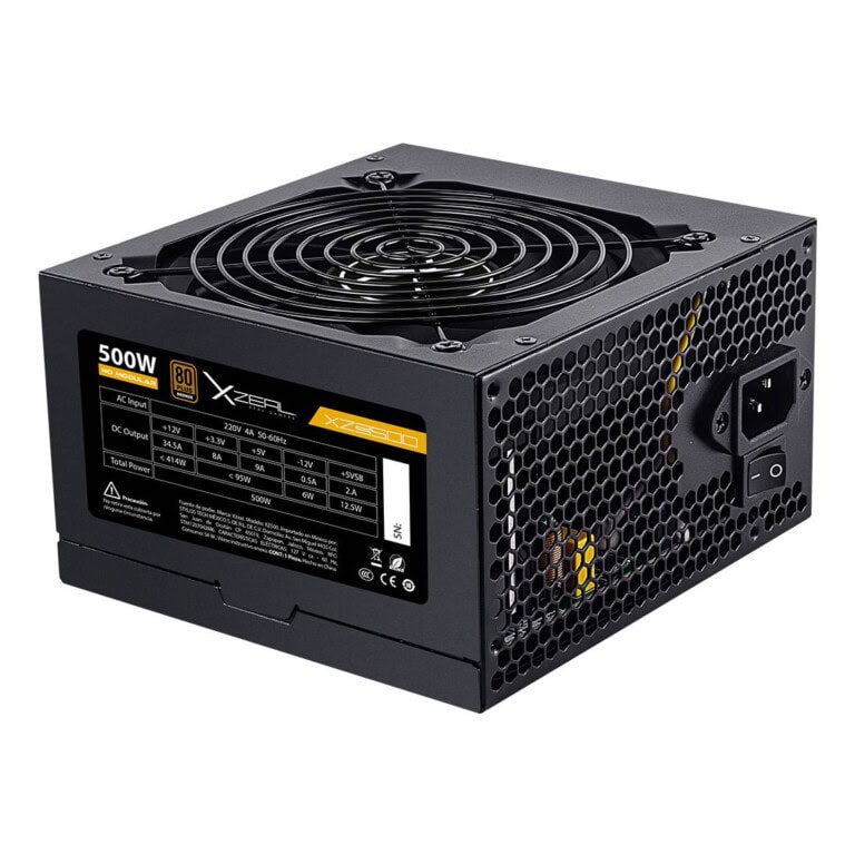 FUENTE DE PODER XZ500 ATX 500W NEGRO. XZPS500B GABSTY280_full